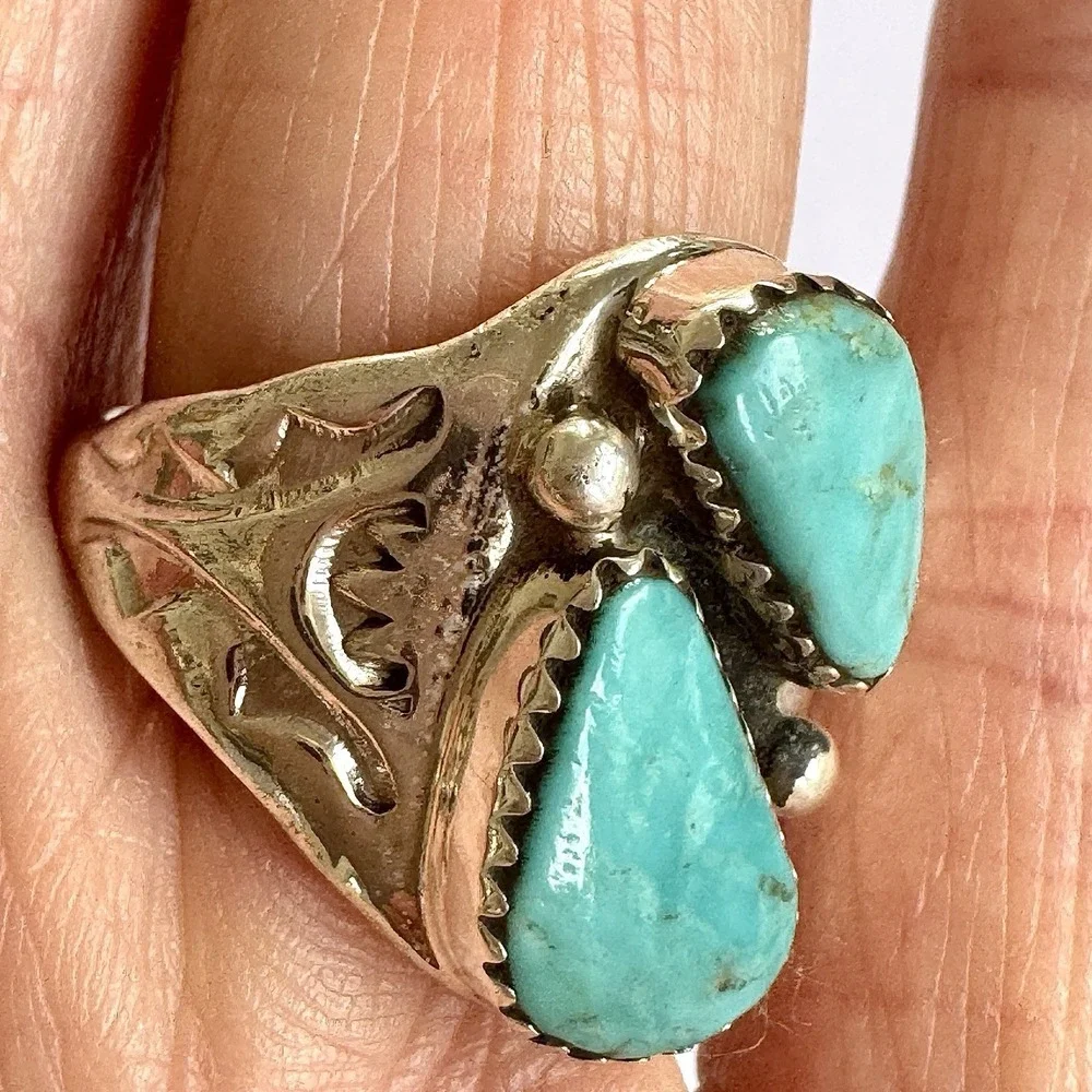 Native American Indian Turquoise Navajo Jewelry handmade by